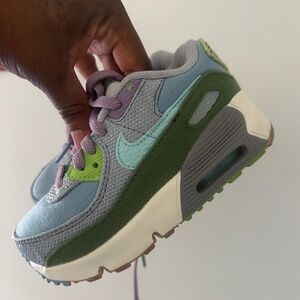 Boys' Girls’ Nike Air Max 90 SE Sun Club Treeline Sneakers